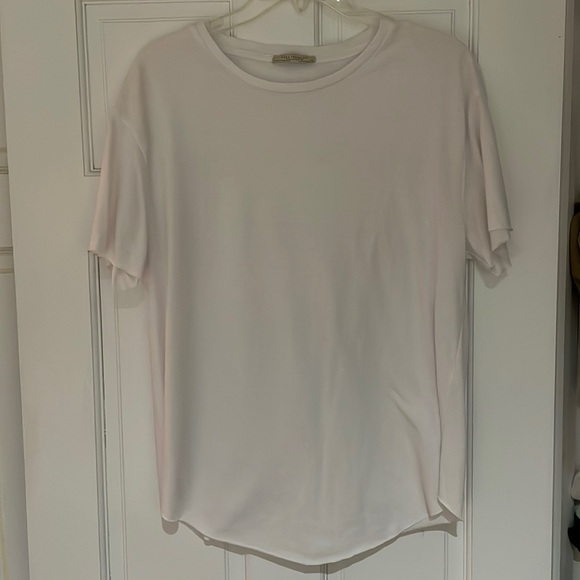 Zara basic white t shirt in size medium - Picture 1 of 4